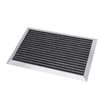 Factory Wholesaler Heavy Duty Barrier Floor Matting Non Slip Aluminum Alloy Embedded Metal Entry Outdoor Mats